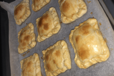 mini empanadas en el horno